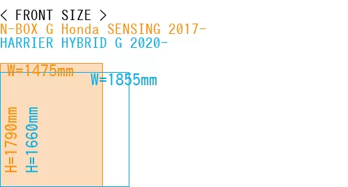 #N-BOX G Honda SENSING 2017- + HARRIER HYBRID G 2020-